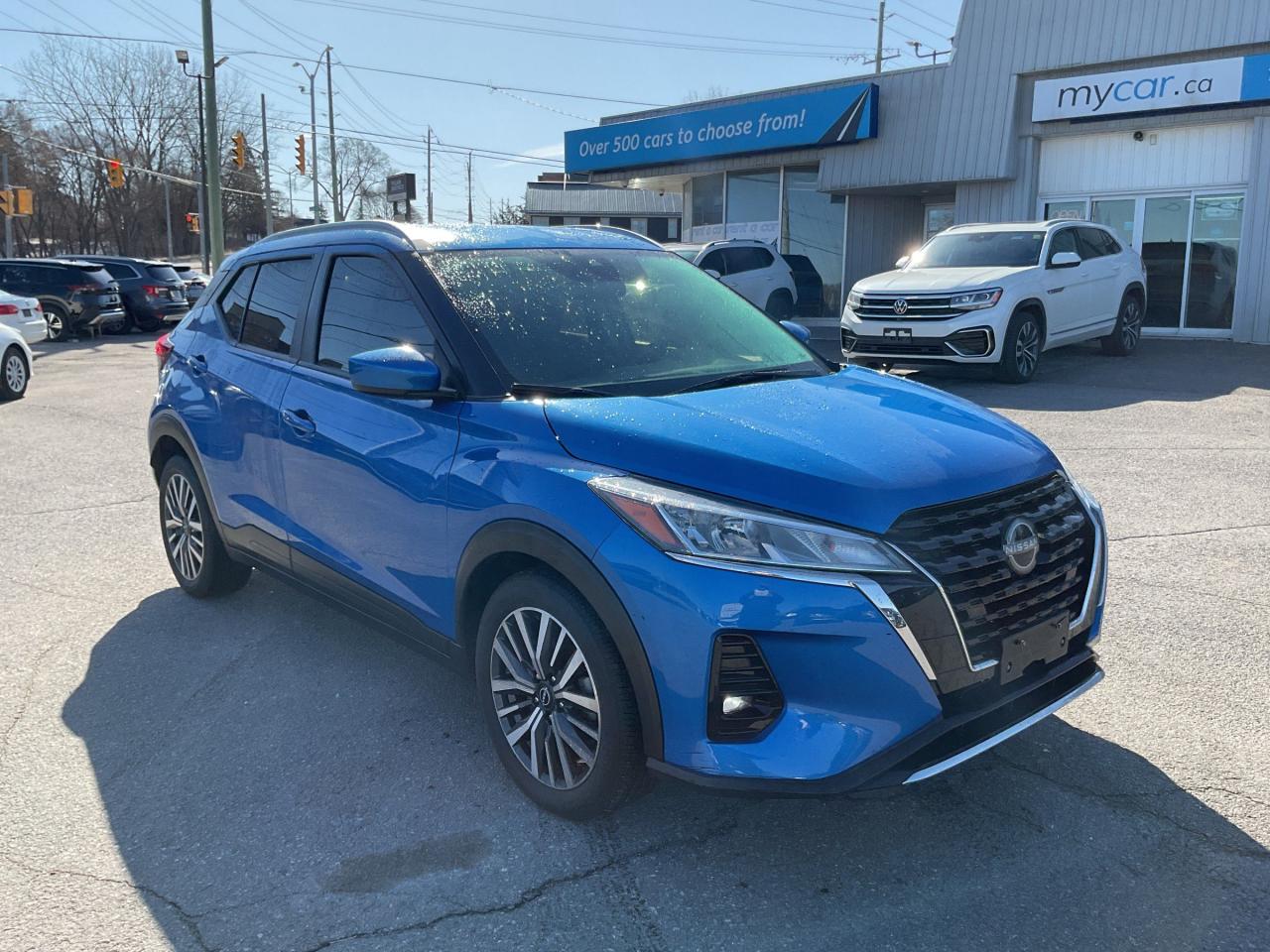 Used 2023 Nissan Kicks SV LOW MILEAGE!!!  HEATED SEATS. BACKUP CAM. BLUETOOTH. A/C. CRUISE. PWR GROUP. PERFECT FOR YOU!!! for sale in Kingston, ON