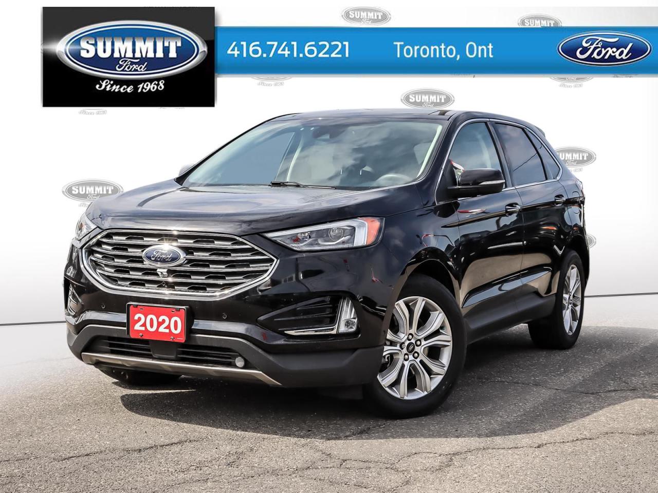 Used 2020 Ford Edge Titanium Leather | Roof | Navigation | AWD | for sale in Etobicoke, ON
