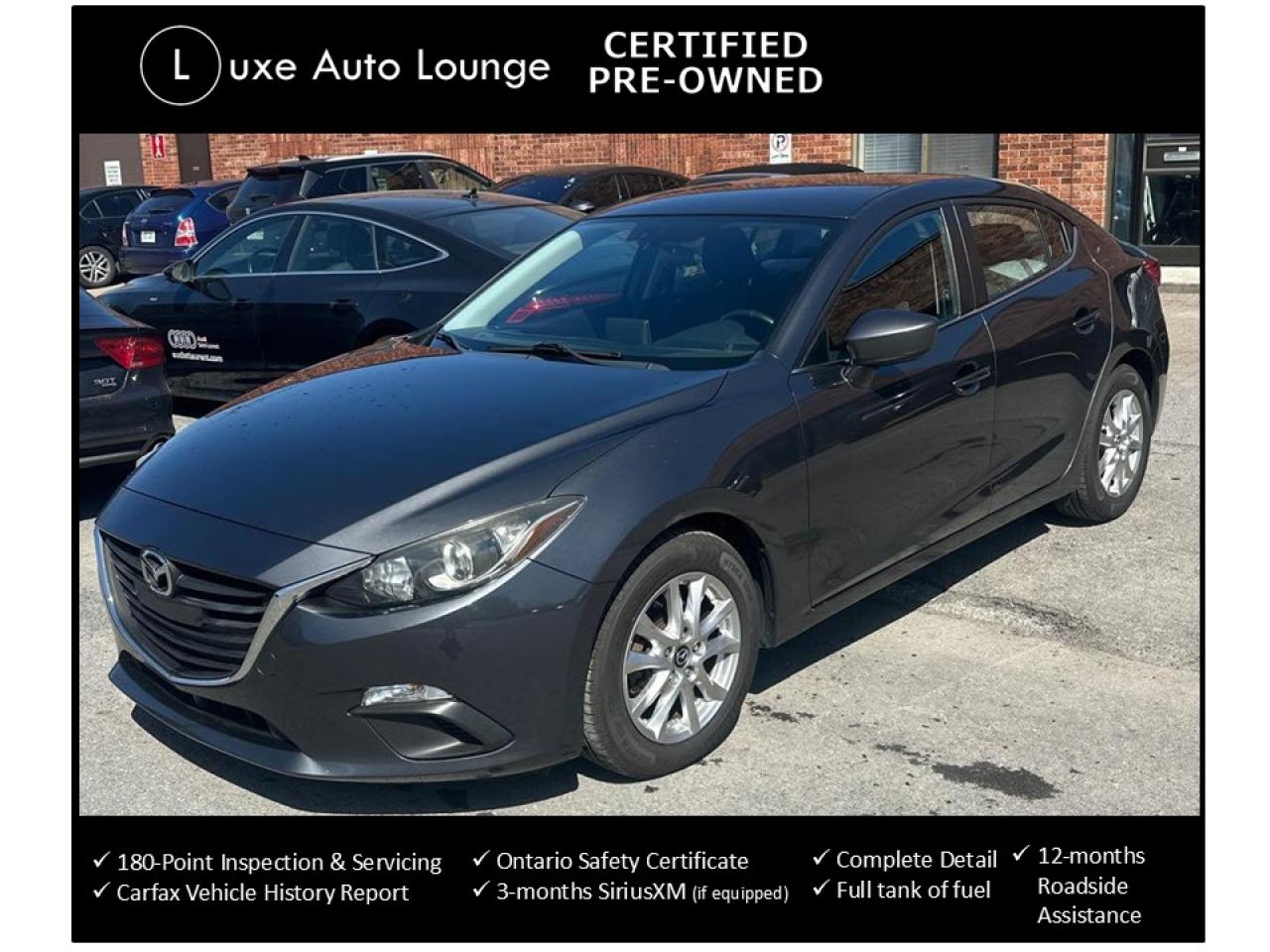 Used 2014 Mazda MAZDA3 GS ONLY 48,000KM!! AUTO, HEATED SEATS, BACK-UP CAM for sale in Orleans, ON
