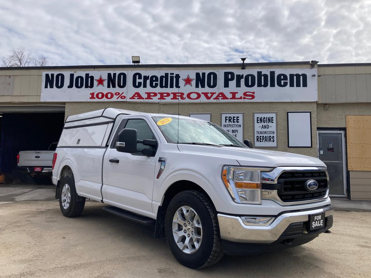 Used 2021 Ford F-150 XLT 2WD Reg Cab 8' Box for sale in Winnipeg, MB