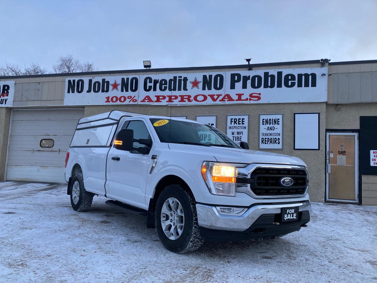 Used 2021 Ford F-150 XLT 2WD Reg Cab 8' Box for sale in Winnipeg, MB