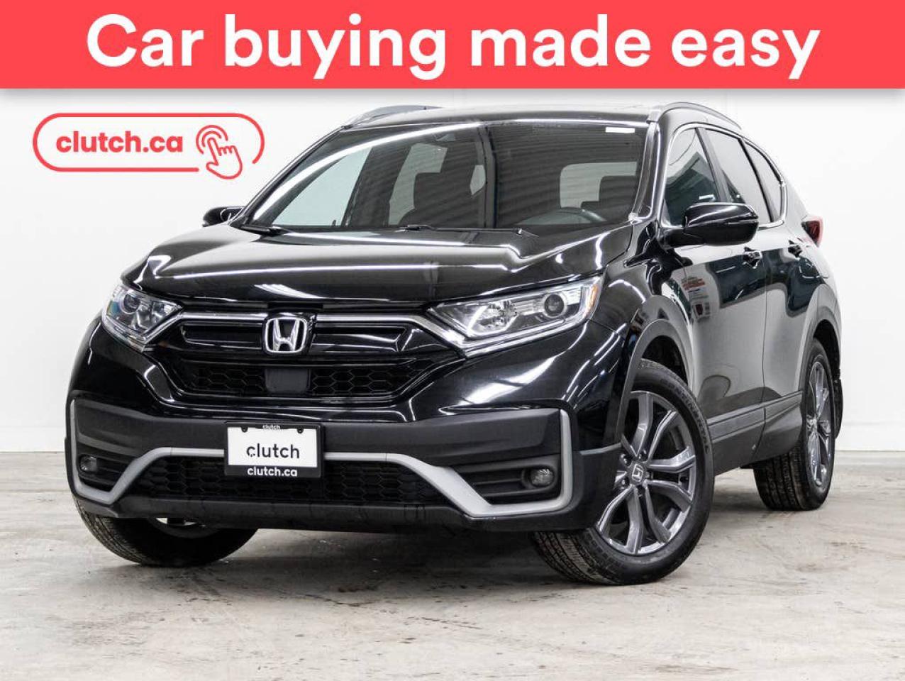 Used 2022 Honda CR-V Sport AWD w/ Apple CarPlay & Android Auto, Power Moonroof, Rearview Cam for sale in Toronto, ON