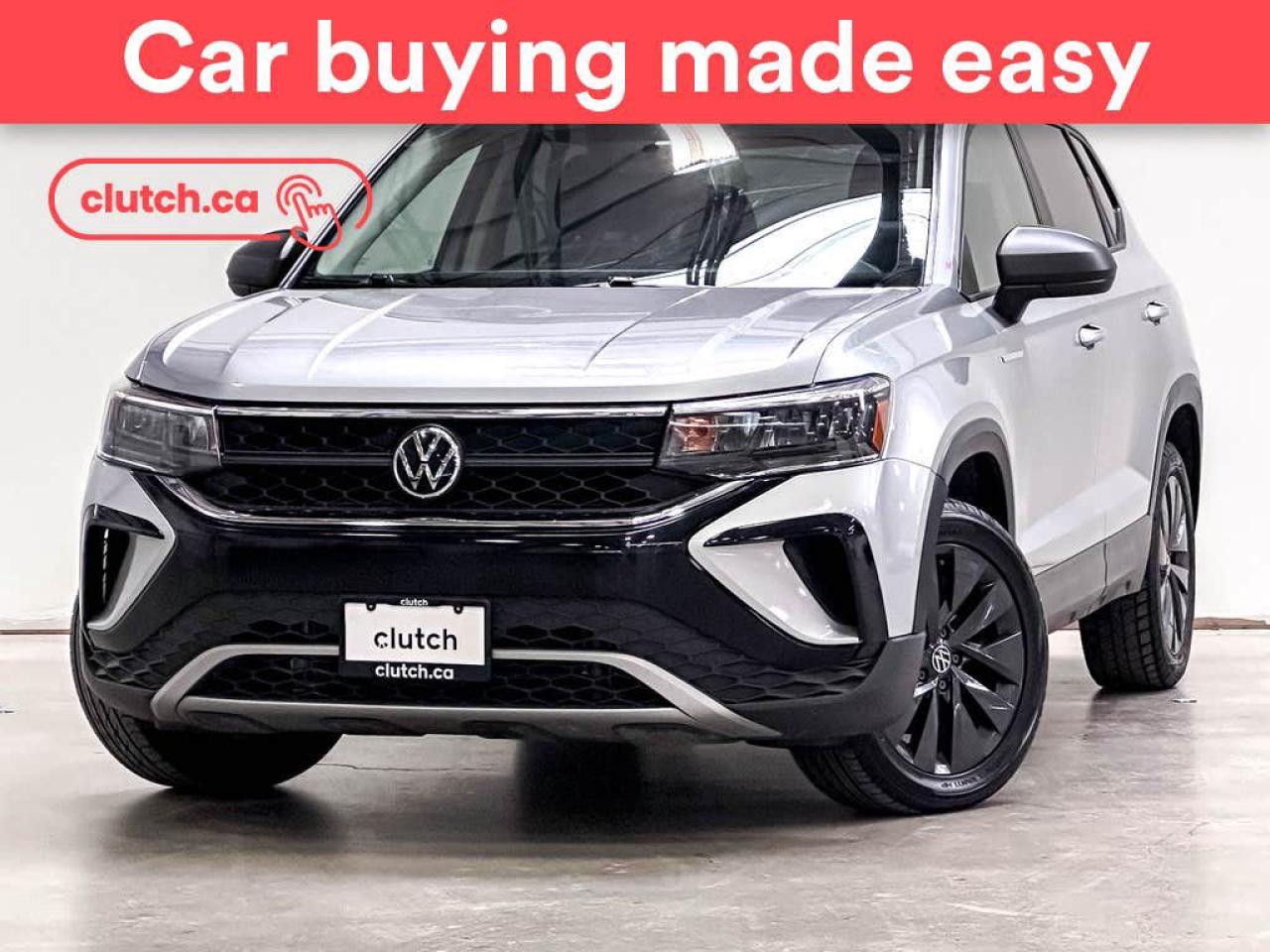 Used 2022 Volkswagen Taos Trendline w/ Apple CarPlay, Heated Front Seats, Rearview Cam for sale in Toronto, ON