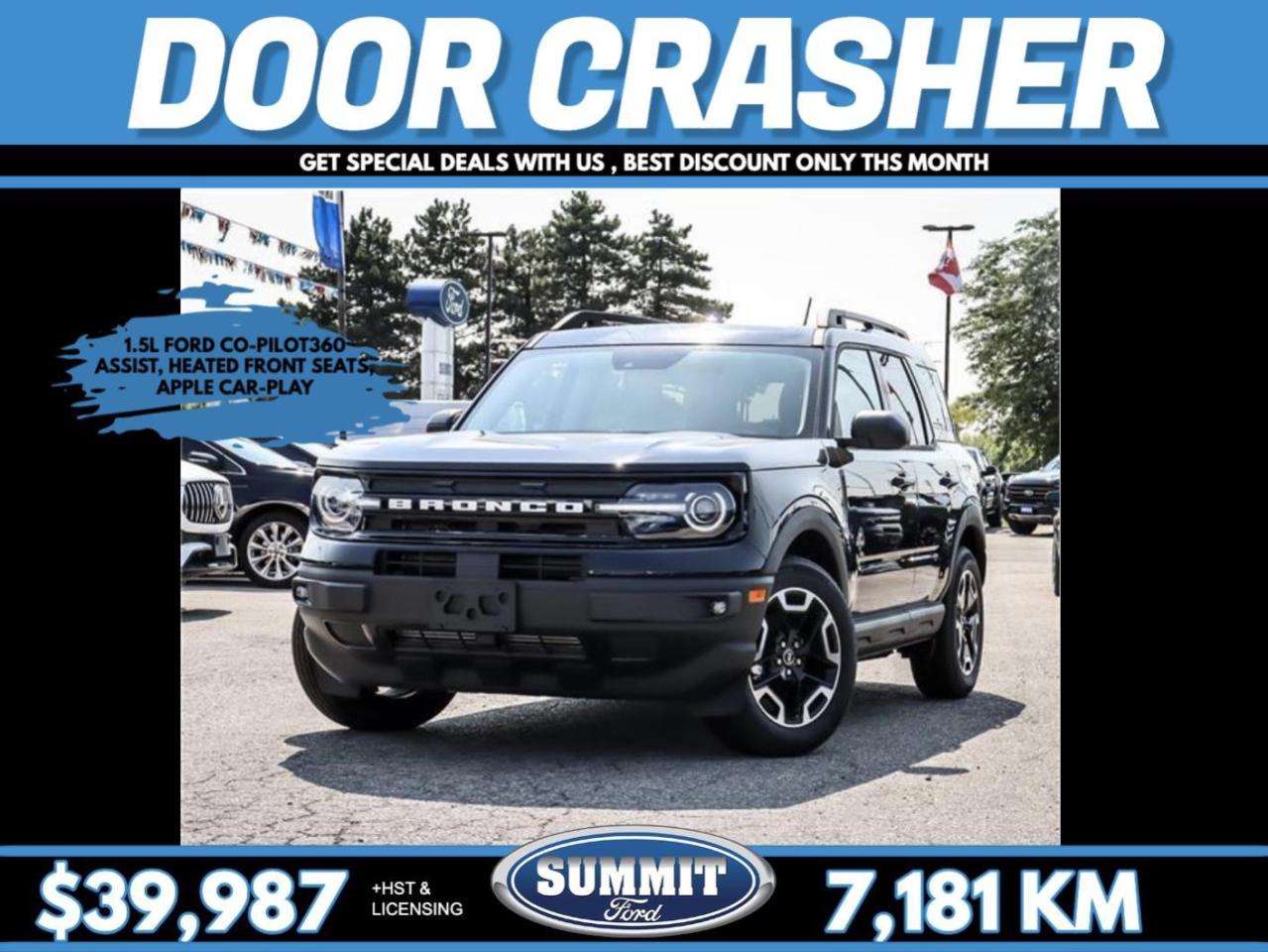 New 2024 Ford Bronco Sport Outer Banks for sale in Etobicoke, ON