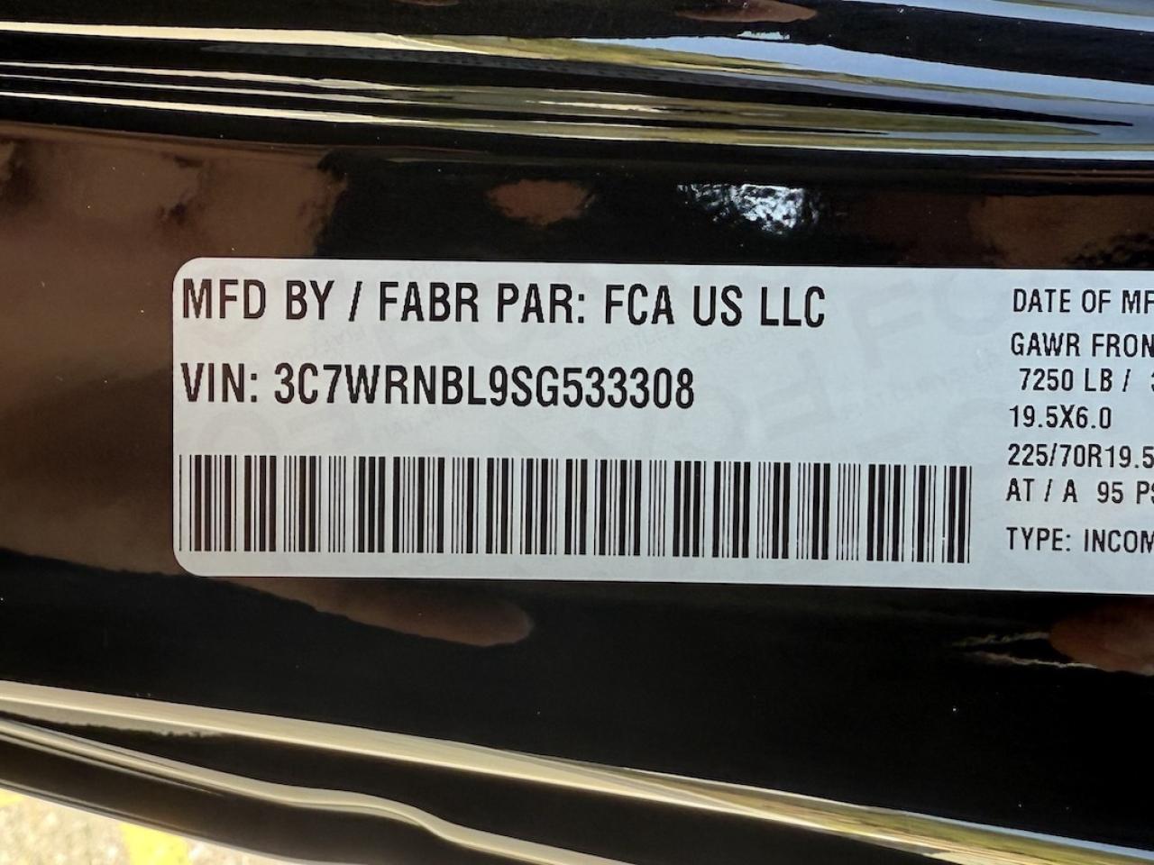 2025 RAM Ram 5500 Cab-Chassis Tradesman 84"-CA 4X4 Photo