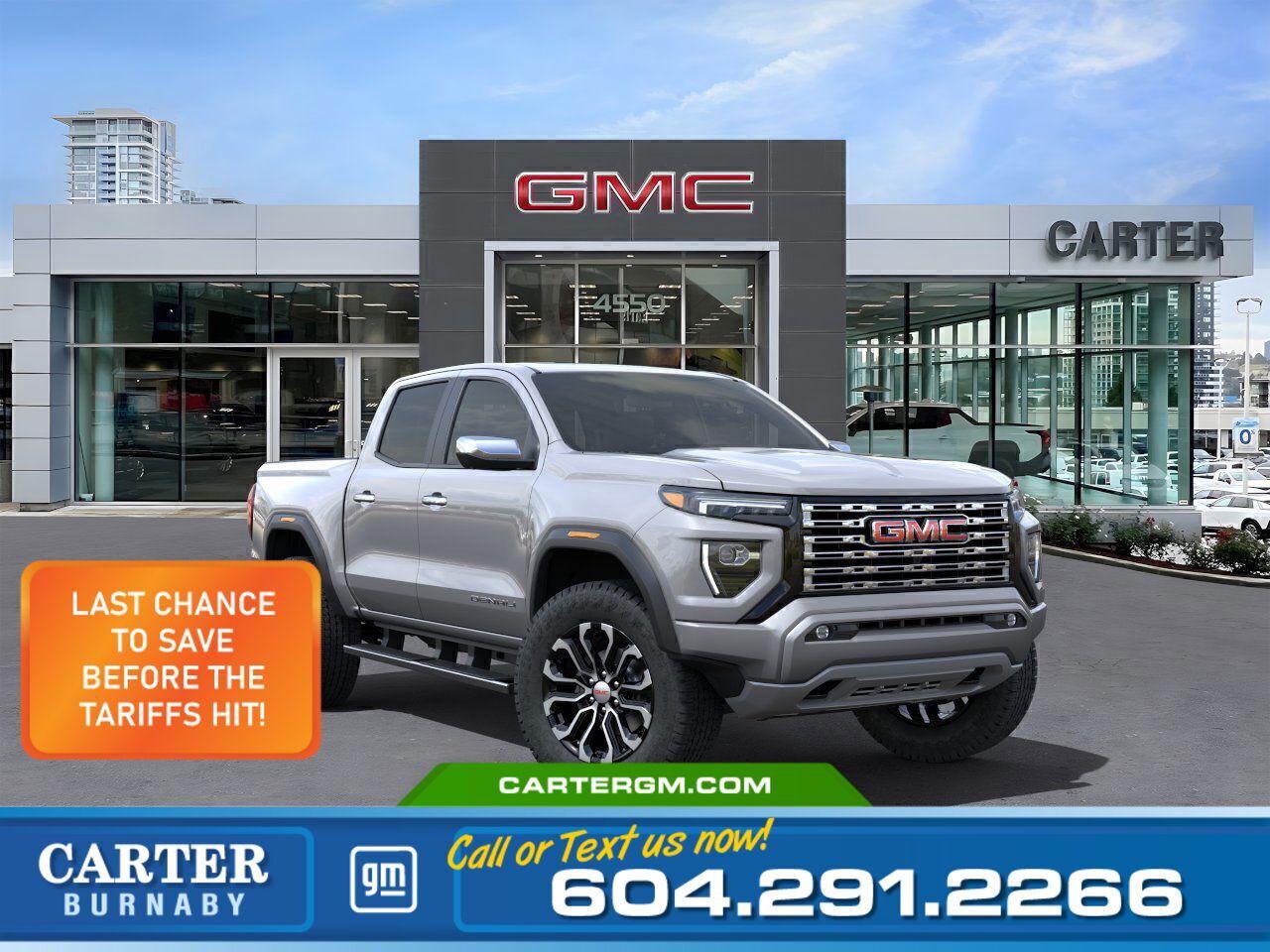 New 2025 GMC Canyon DENALI 4WD CREW CAB for sale in Burnaby, BC