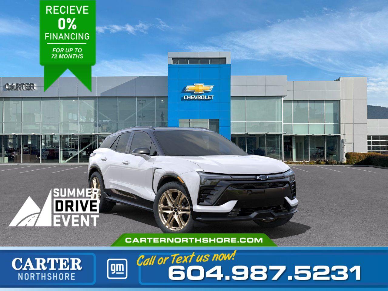 New 2025 Chevrolet Blazer EV 2SS AWD | Pano Sunroof/521Km Range/Performance Sus for sale in North Vancouver, BC