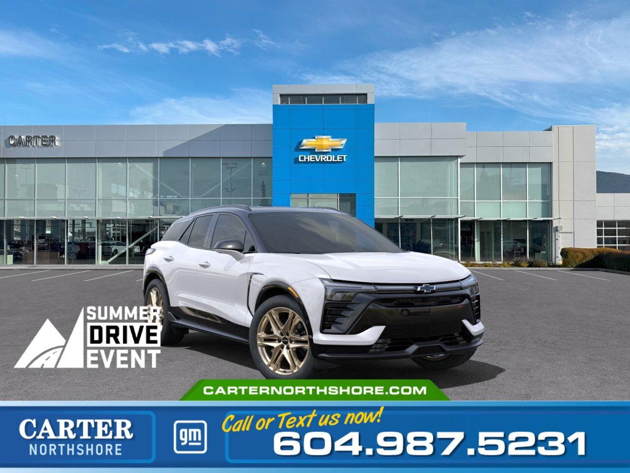 New 2025 Chevrolet Blazer EV 2SS AWD | Pano Sunroof/521Km Range/Performance Sus for sale in North Vancouver, BC