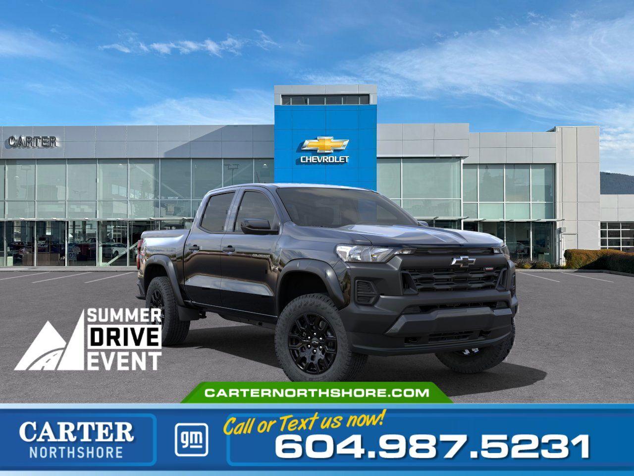 New 2025 Chevrolet Colorado TRAIL BOSS | Alum Wheels/HD Rear Cam for sale in North Vancouver, BC