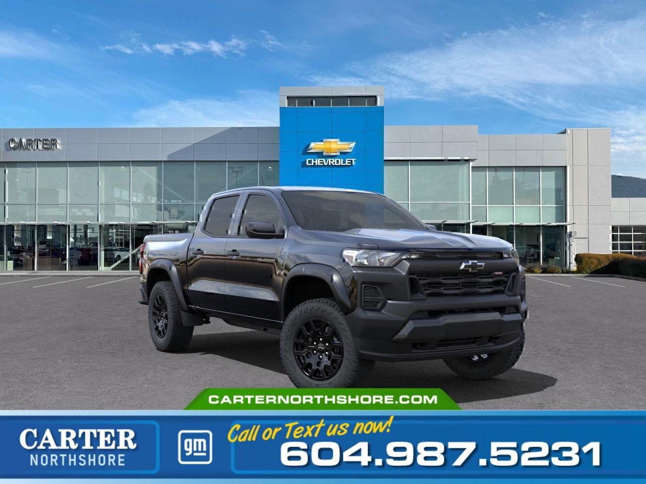 New 2025 Chevrolet Colorado TRAIL BOSS | Alum Wheels/HD Rear Cam for sale in North Vancouver, BC