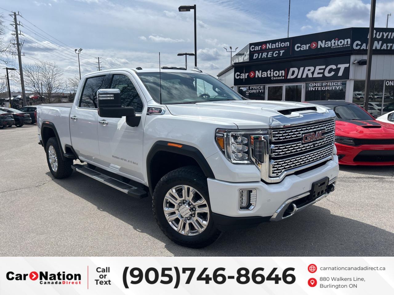 Used 2023 GMC Sierra 3500 HD DENALI ULTIMATE |4X4 | DIESEL| LEATHER | ROOF |NAV for sale in Burlington, ON