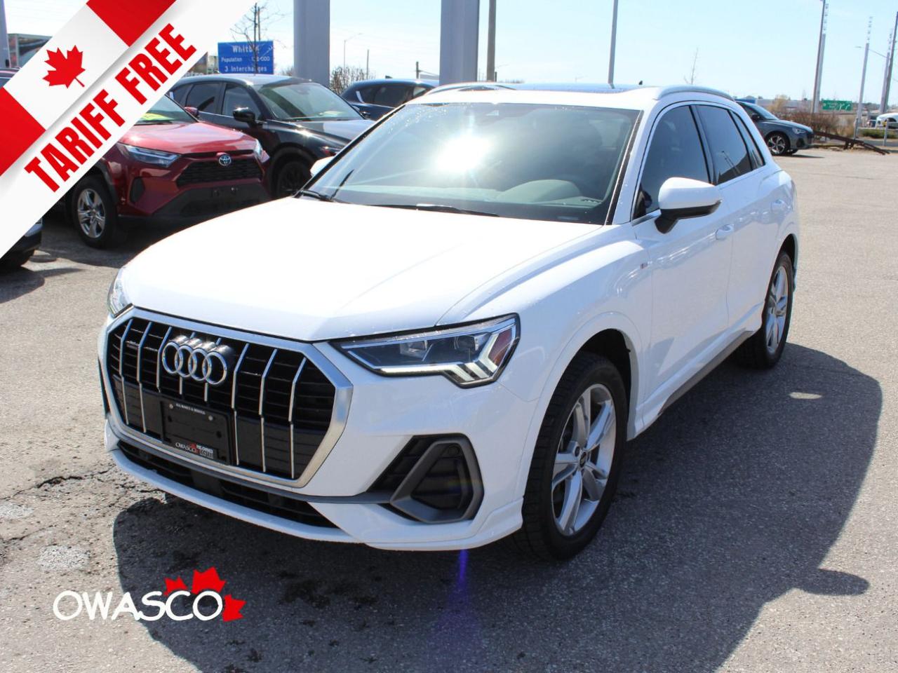 Used 2021 Audi Q3 2.0T Nice Ride! Sunroof! Leather! Great kms! for sale in Whitby, ON