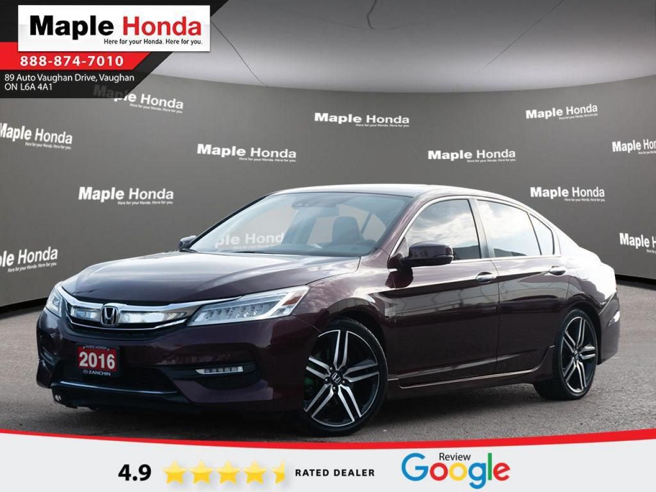 Used 2016 Honda Accord Sedan 4dr I4 CVT Touring for sale in Vaughan, ON