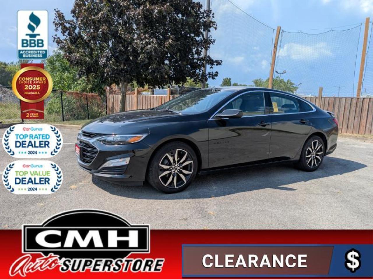 2022 Chevrolet Malibu RS  **CAM - APPLE-CP - P/SEAT**