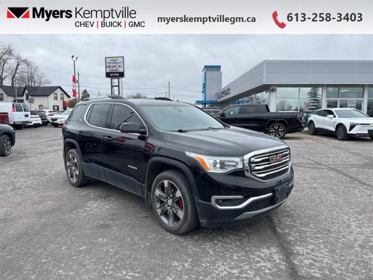 Used 2019 GMC Acadia SLT  - Leather Seats -  Power Liftgate for sale in Kemptville, ON