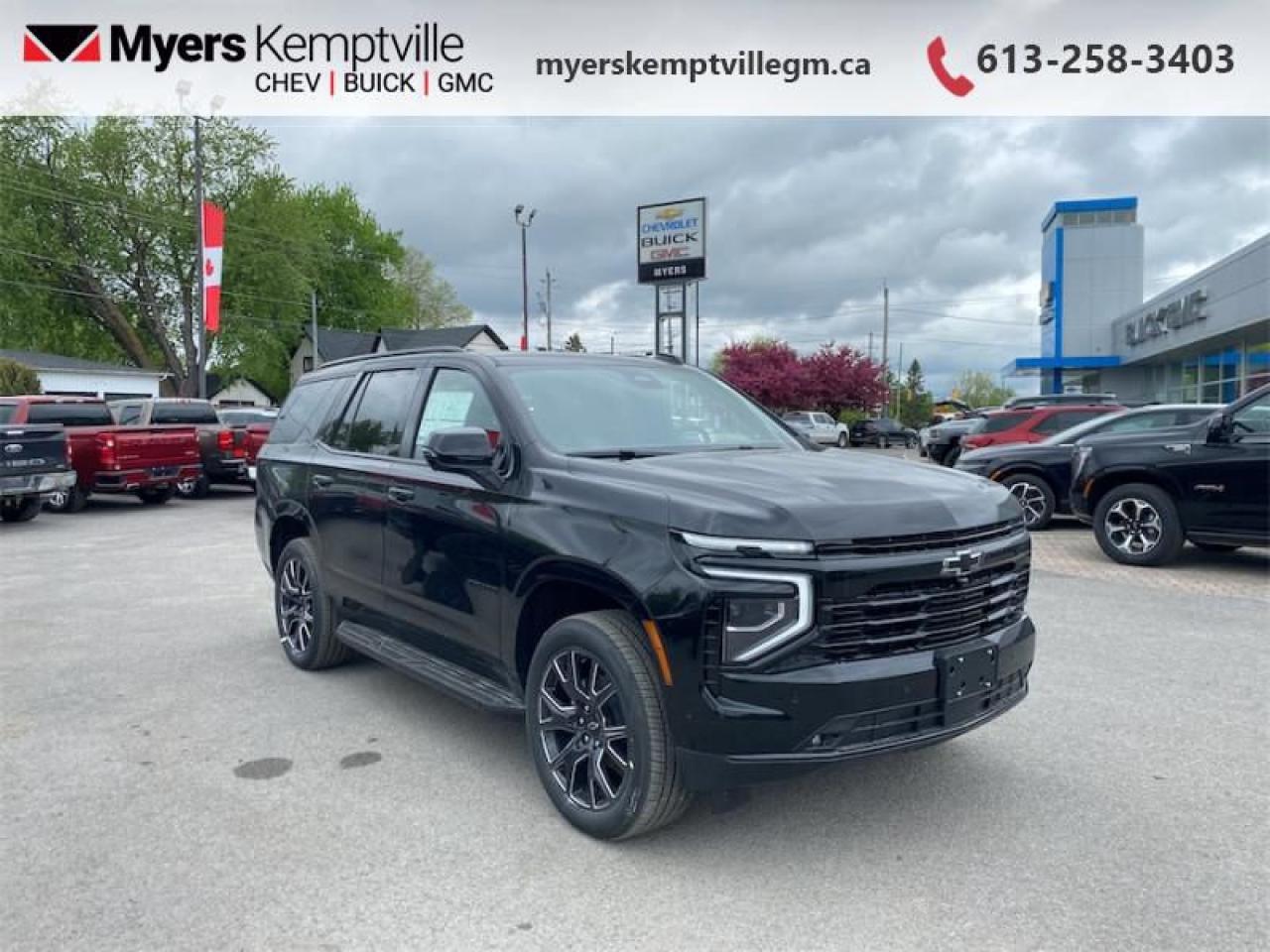 New 2025 Chevrolet Tahoe RST  - Leather Seats for sale in Kemptville, ON
