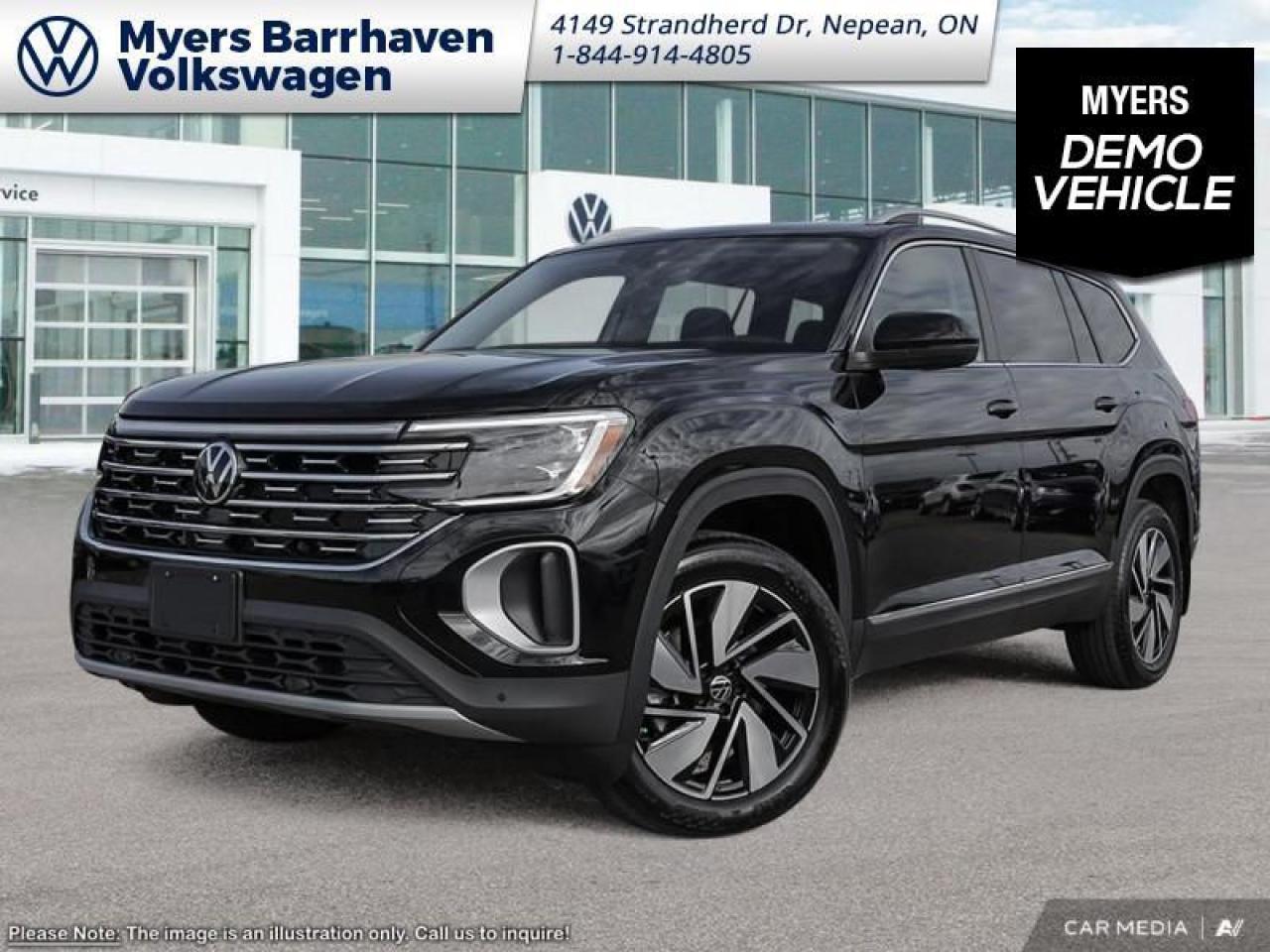 Used 2025 Volkswagen Atlas Highline 2.0 TSI  - Leather Seats for sale in Nepean, ON