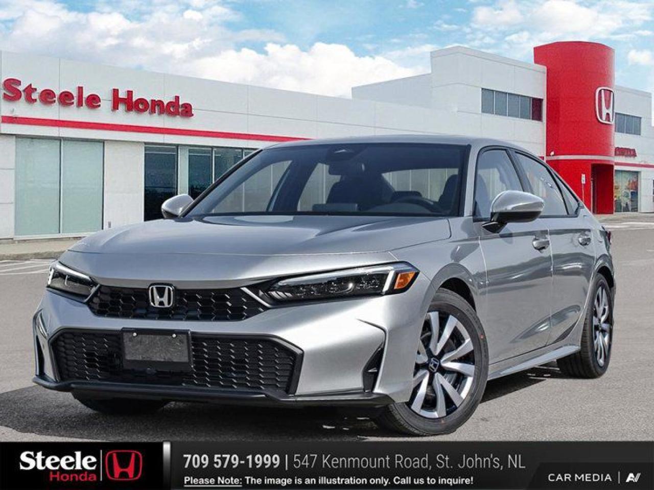 New 2025 Honda Civic SEDAN LX for sale in St. John's, NL