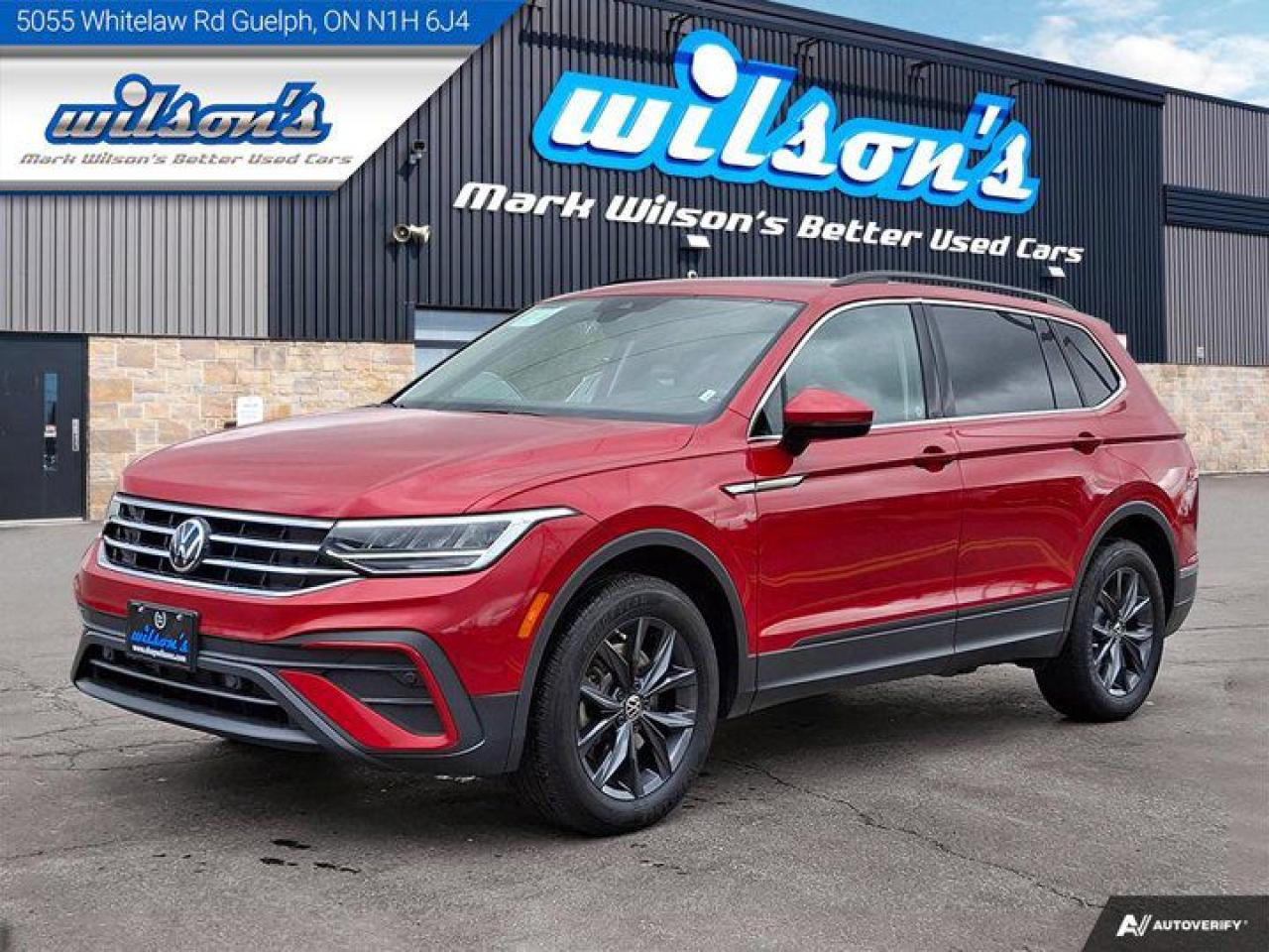 Used 2024 Volkswagen Tiguan Comfortline AWD | Leather | Panoramic Sunroof | Adaptive Cruise | Power Liftgate | Heated Seats | for sale in Guelph, ON