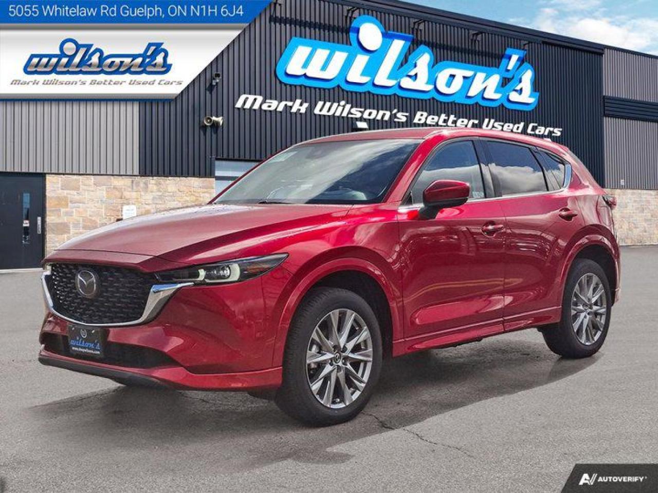 Used 2025 Mazda CX-5 GT AWD | Leather | Sunroof | Cooled + Heated Seats | Bose | Heated Wheel | Adaptive Cruise | for sale in Guelph, ON