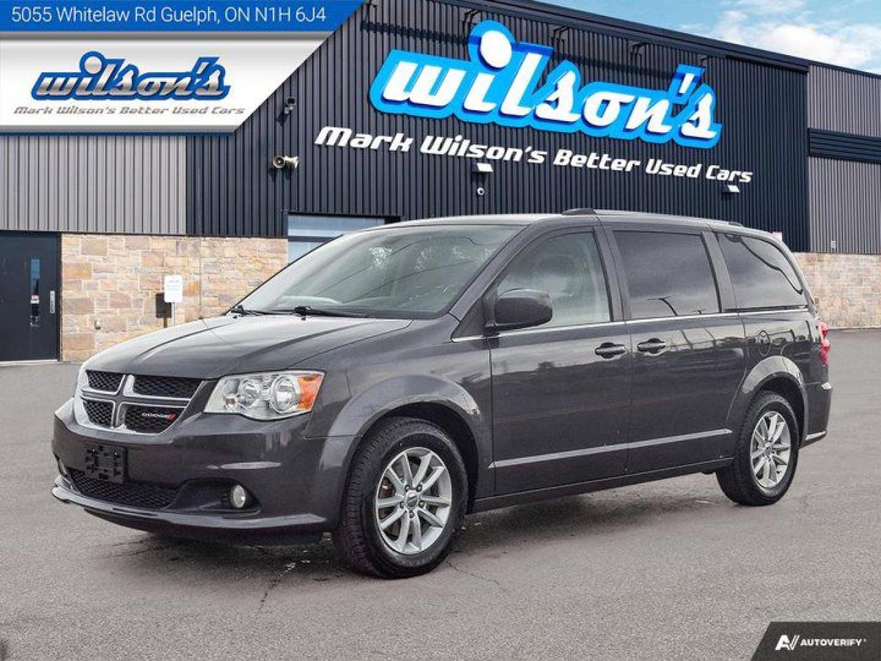 Used 2019 Dodge Grand Caravan SXT Premium Plus | DVD | Nav | Bluetooth | Rear Camera | Leatherette | New Tires | New Brakes | for sale in Guelph, ON