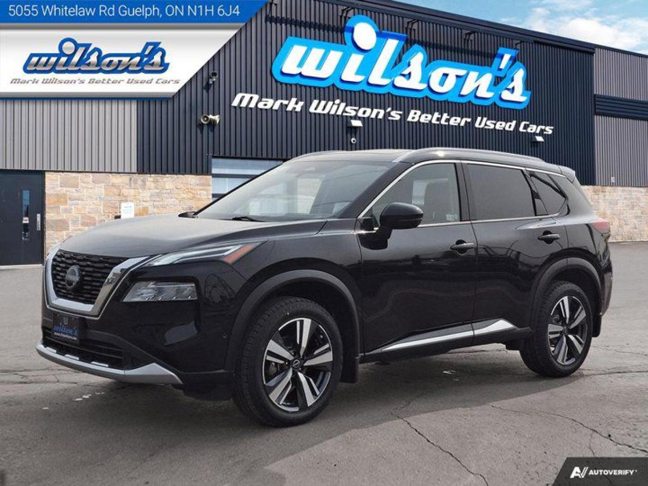 Used 2023 Nissan Rogue Platinum AWD | Quilted Leather | Pano Roof | Heated Seats + Steering | New Tires | New Brakes | for sale in Guelph, ON