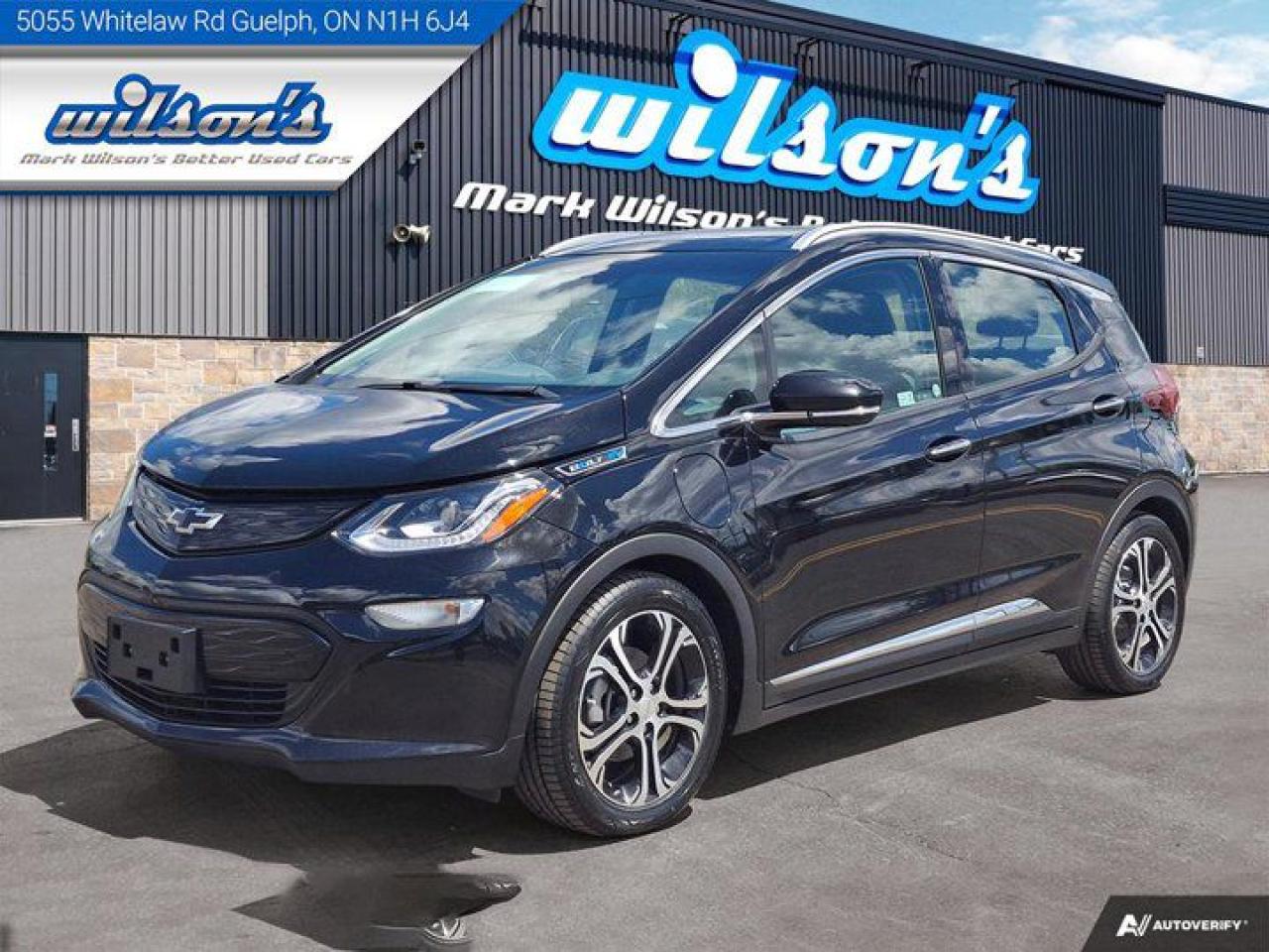 Used 2020 Chevrolet Bolt EV Premier | Leather | Heated Steering + Seats | CarPlay + Android | New Tires | New Brakes | for sale in Guelph, ON