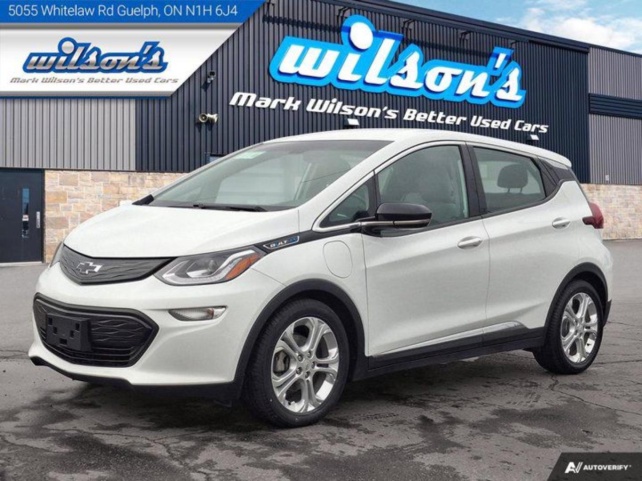 Used 2021 Chevrolet Bolt EV LT | Heated Steering + Seats | CarPlay + Android | Rear Camera | New Tires | New Brakes | for sale in Guelph, ON
