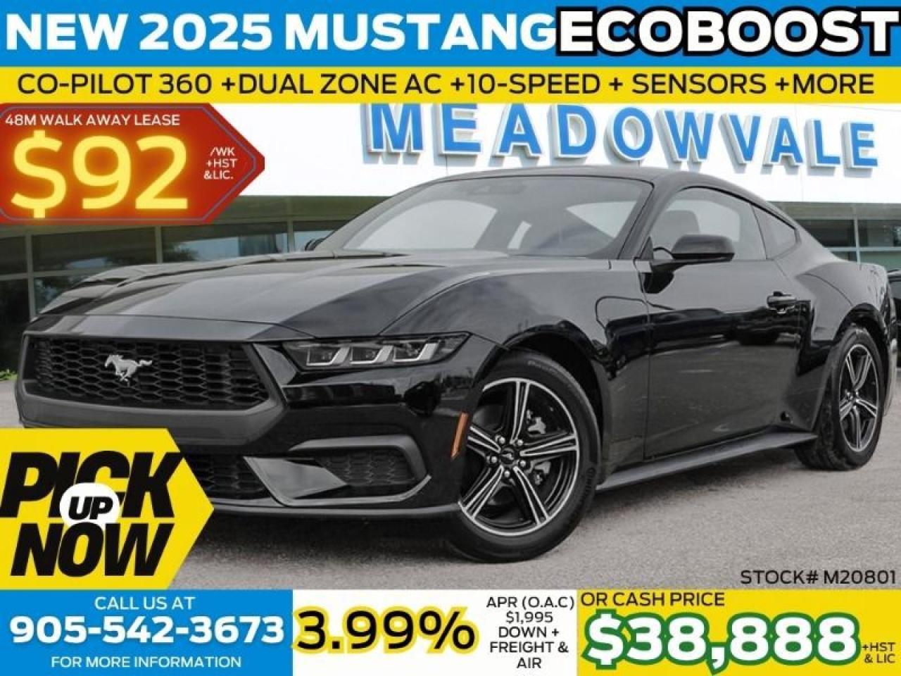 New 2025 Ford Mustang EcoBoost Fastback for sale in Mississauga, ON