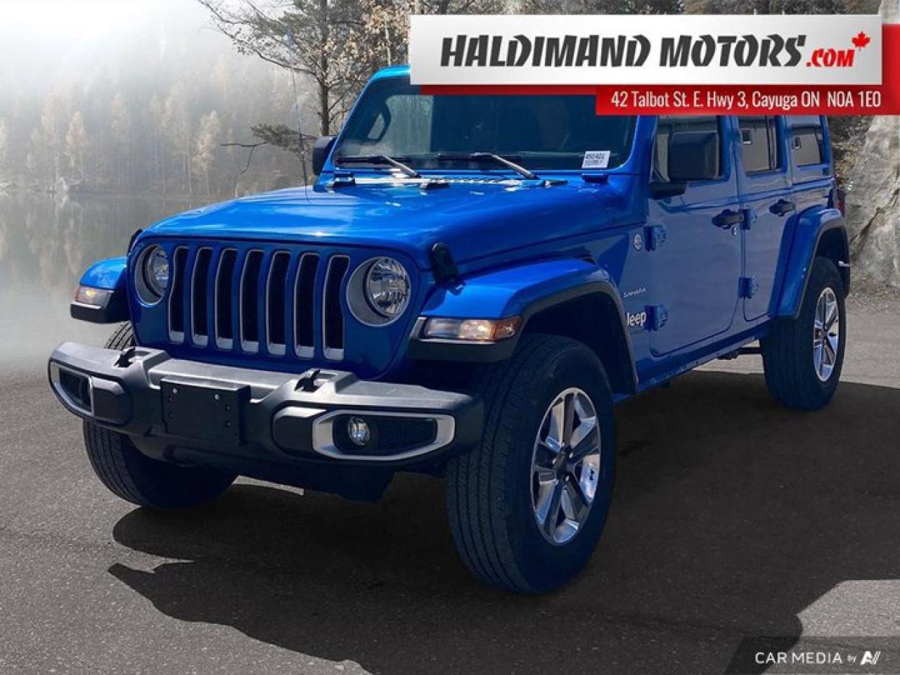 Used 2023 Jeep Wrangler Sahara for sale in Cayuga, ON