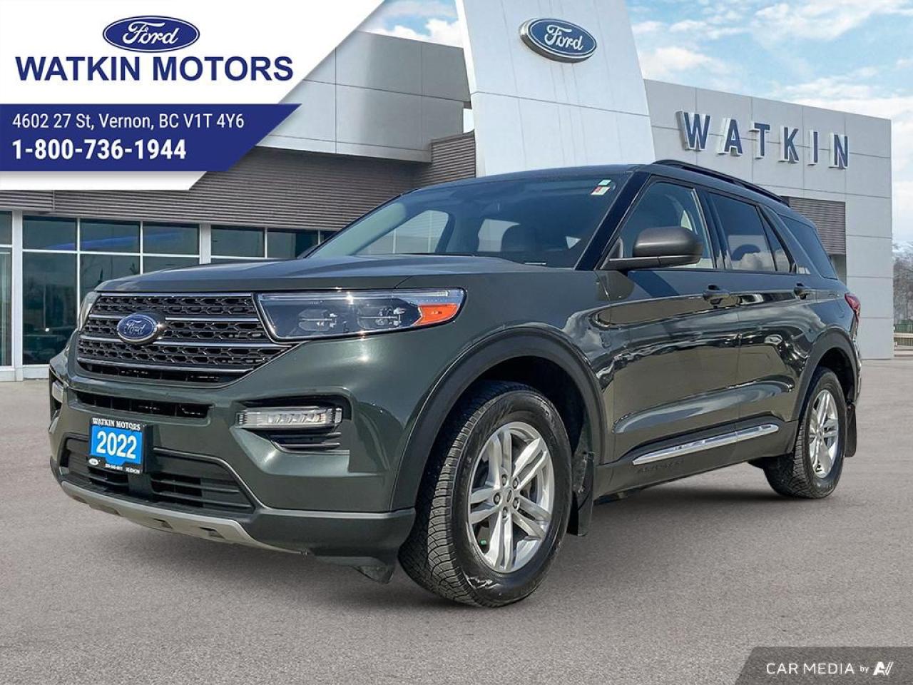 Used 2022 Ford Explorer XLT for sale in Vernon, BC