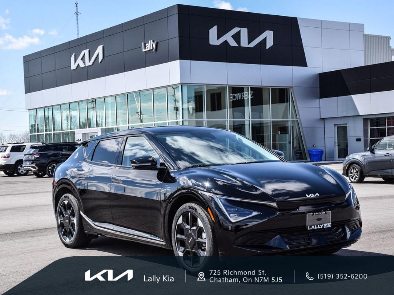 Used 2025 Kia EV6 Land w/Premium Package 3.49% up to 60 months | Land with Premium Package | Dealership Demo for sale in Chatham, ON