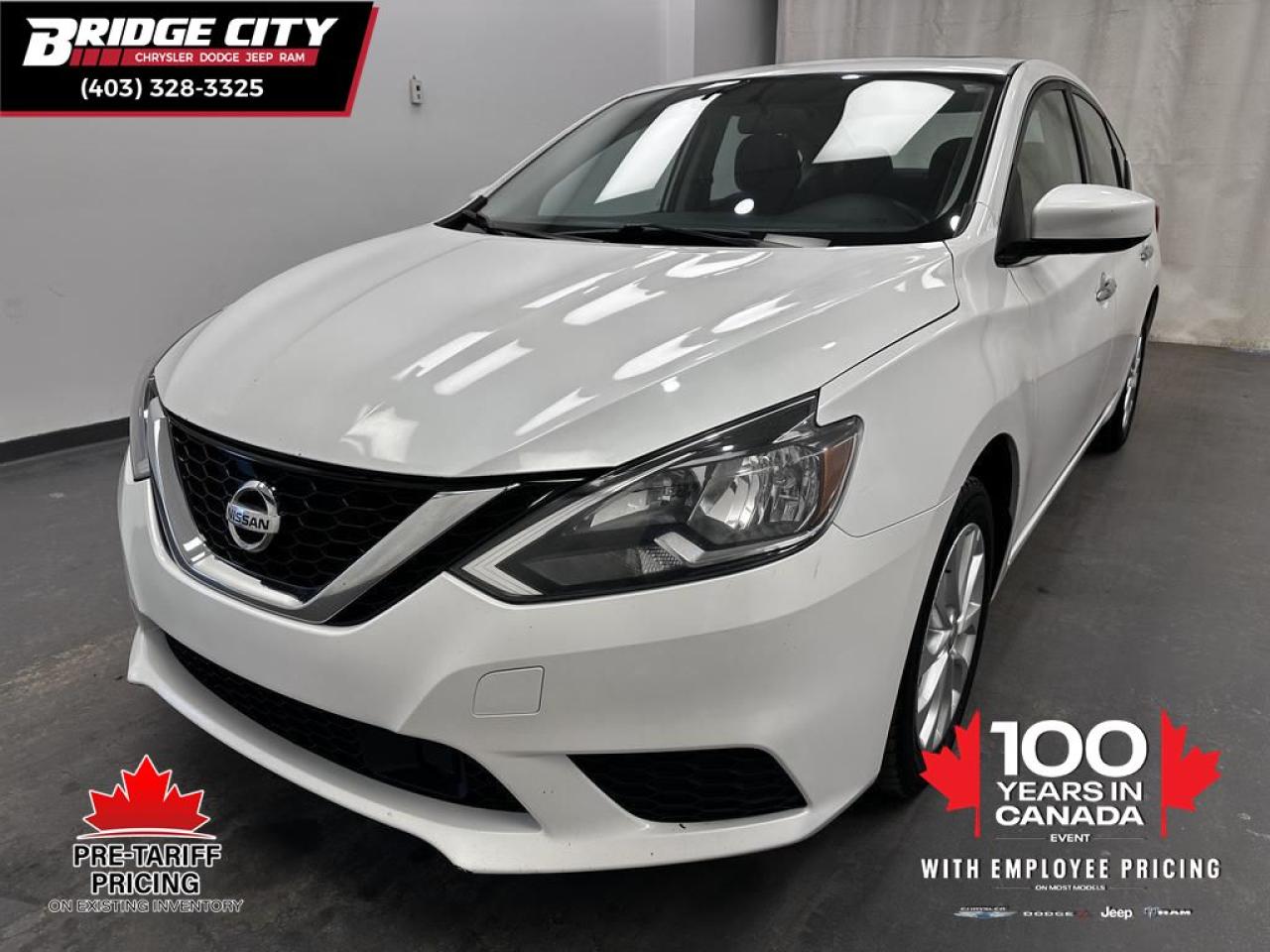 Used 2019 Nissan Sentra Automatic - Heated Seats - Sunroof - Bluetooth - AC - FWD for sale in Lethbridge, AB