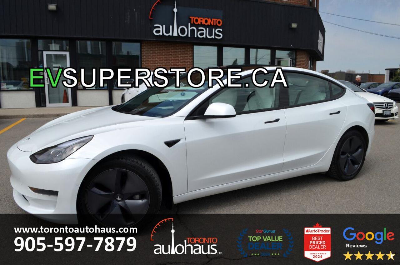 Used 2022 Tesla Model 3 LFP I WHITE INT. I OVER 100 TESLAS EVSUPERSTORE.CA for sale in Concord, ON