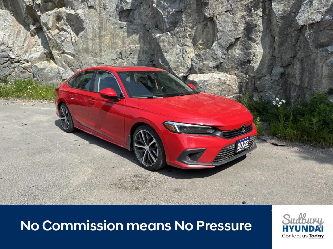 Used 2022 Honda Civic Touring CVT for sale in Greater Sudbury, ON