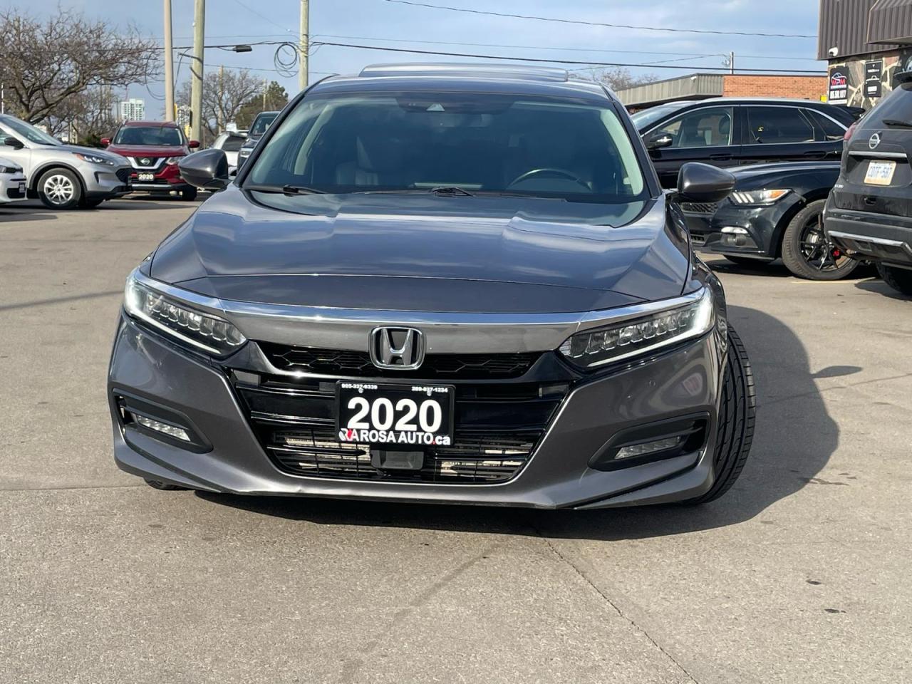 2020 Honda Accord Touring 2.0 Auto NAVIGATION LEATHER SUNROOF NO ACC Photo4