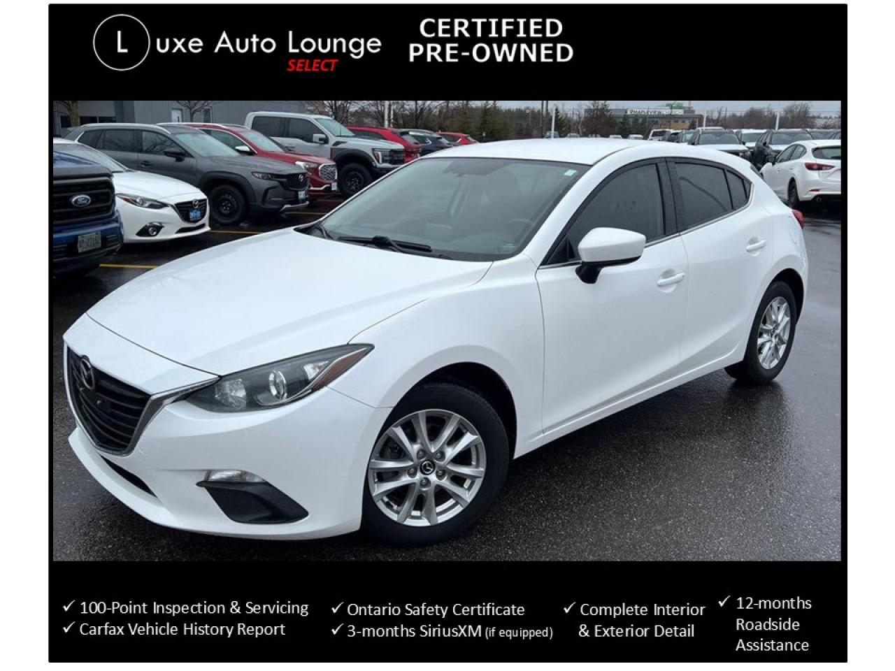 Used 2015 Mazda MAZDA3 GS AUTO, HEATED SEATS, BACK-UP CAMERA, ALLOYS! for sale in Orleans, ON