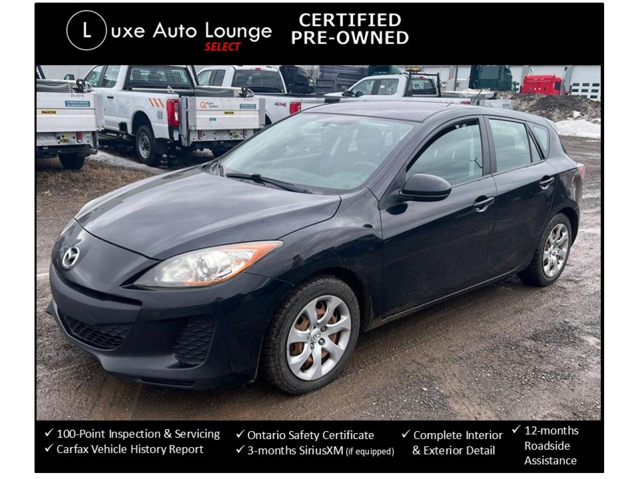 Used 2012 Mazda MAZDA3 GX LOW KM!! 5SPD, A/C, POWER GROUP, CD/MP3, CLEAN! for sale in Orleans, ON