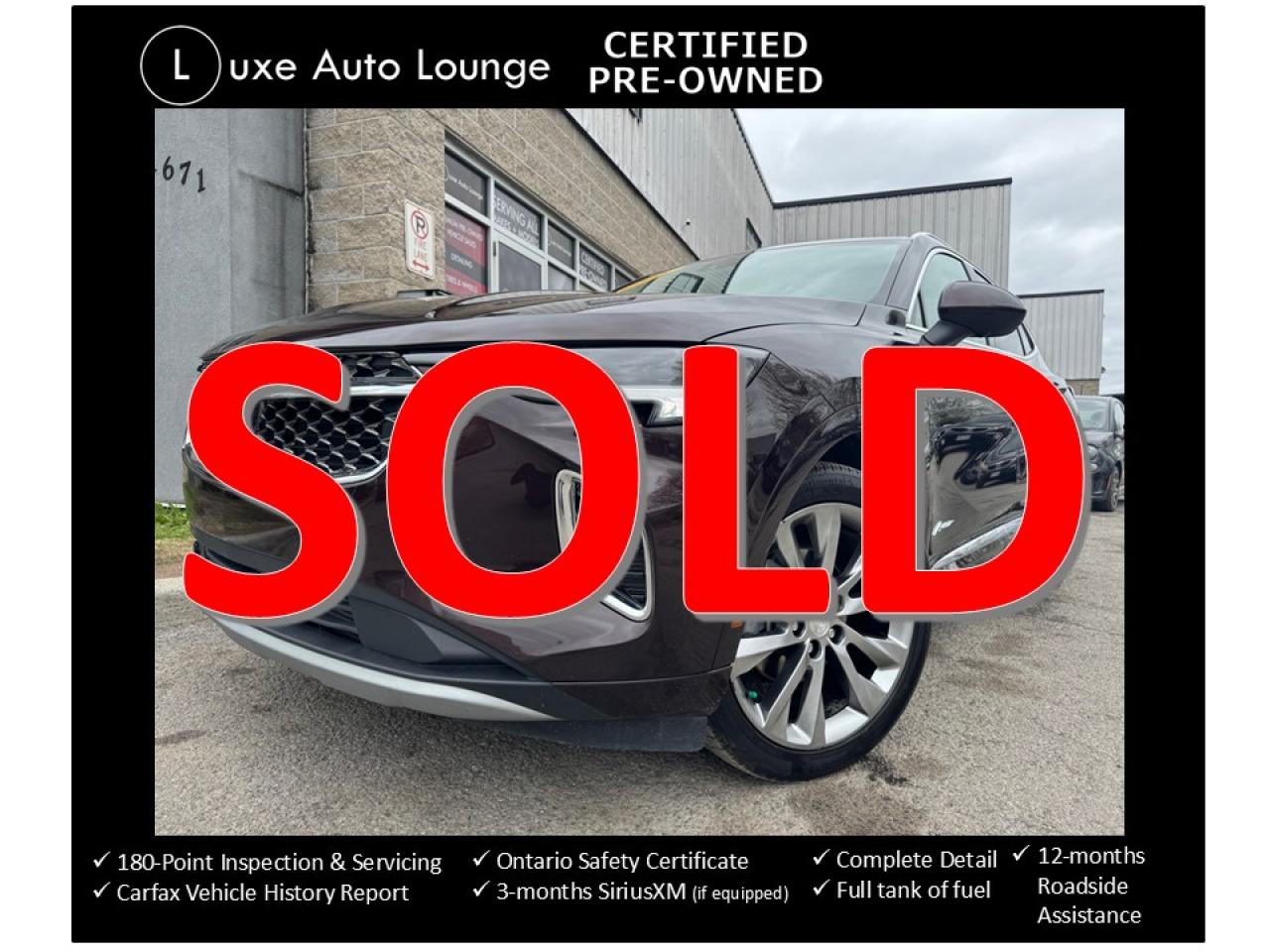 2021 Buick Envision AVENIR!! ONLY 49K, BOSE, LEATHER, PANO SUNROOF!!