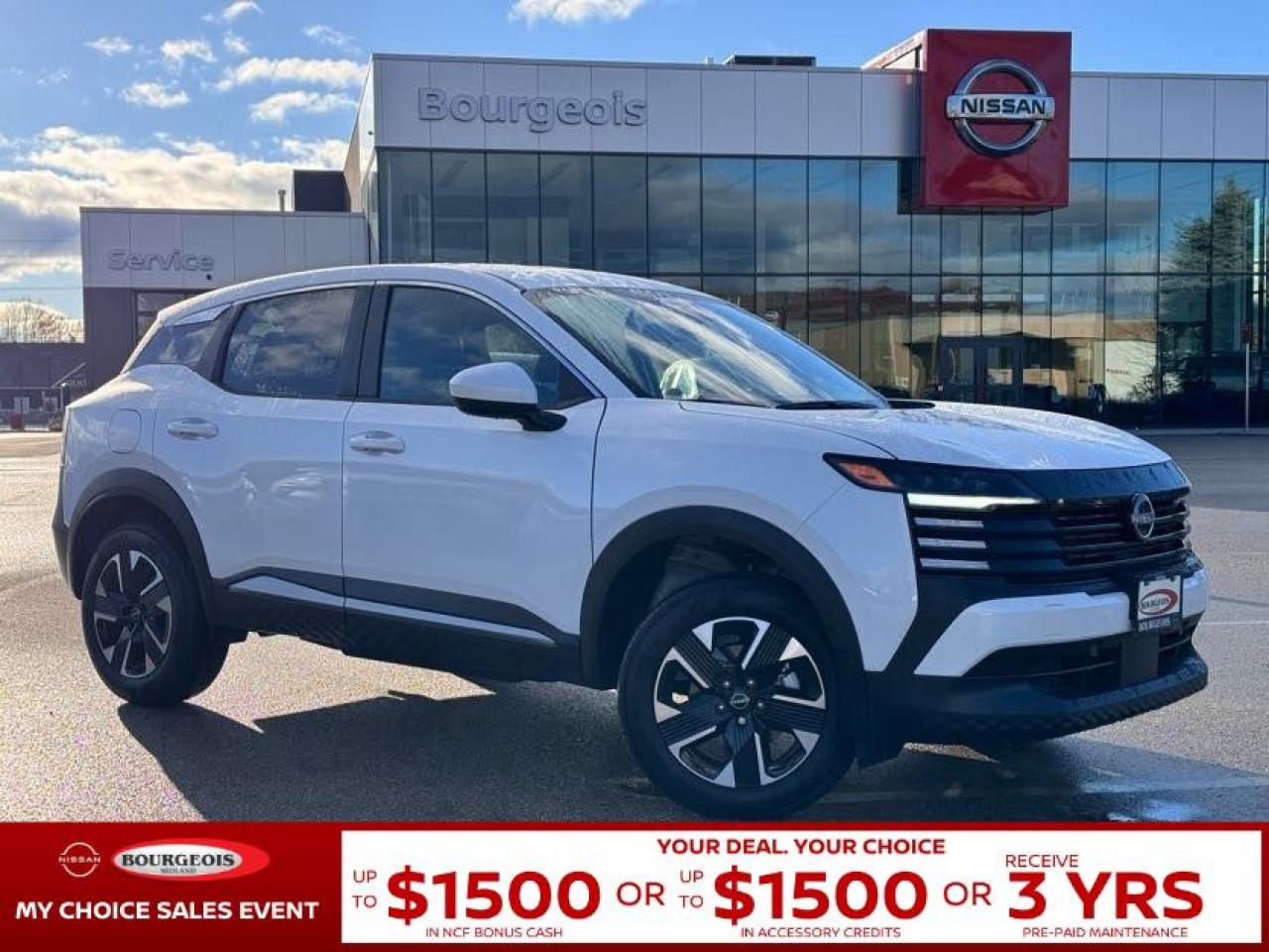 New 2025 Nissan Kicks SV AWD for sale in Midland, ON