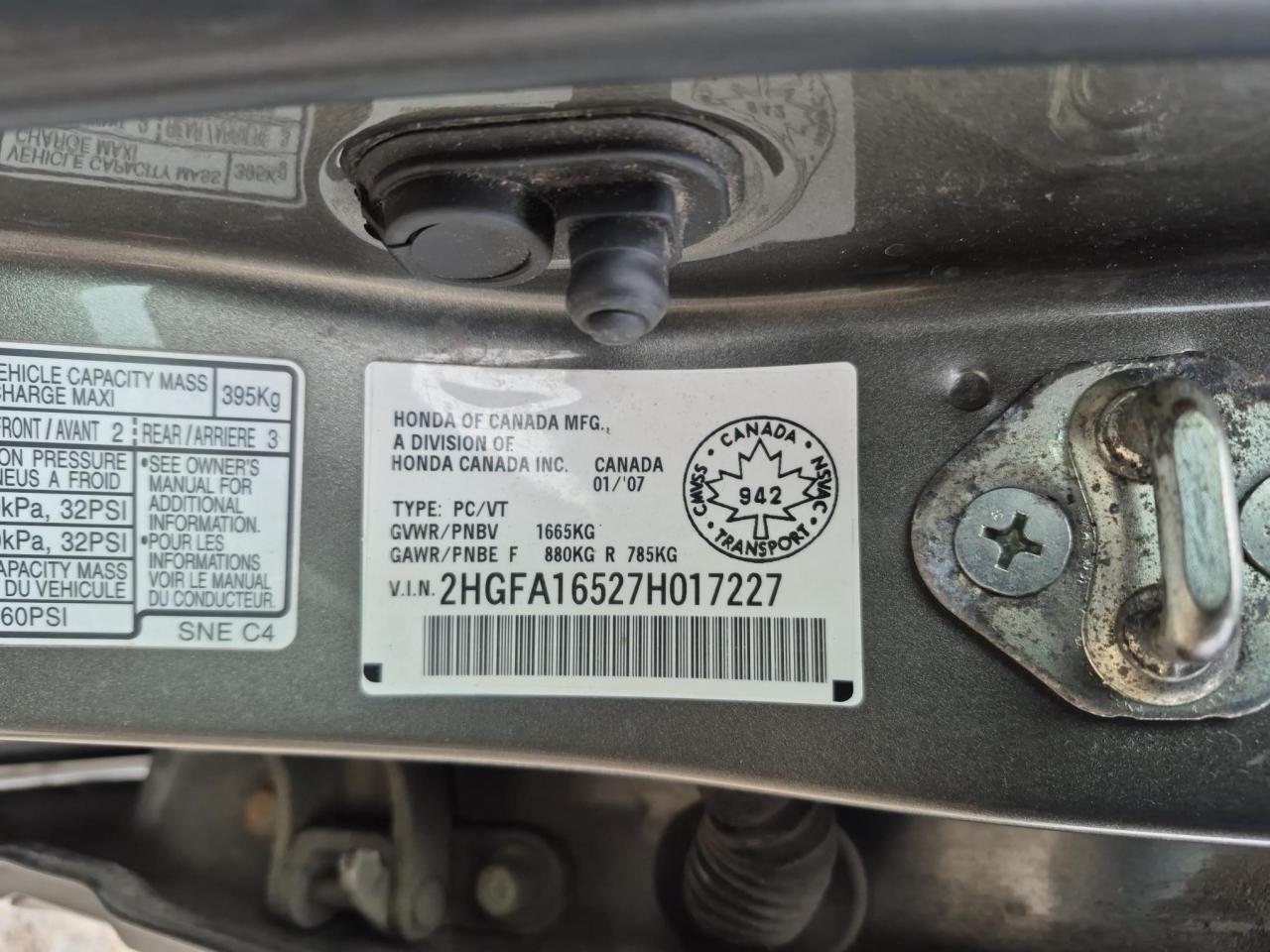 2007 Honda Civic LX - Photo #13