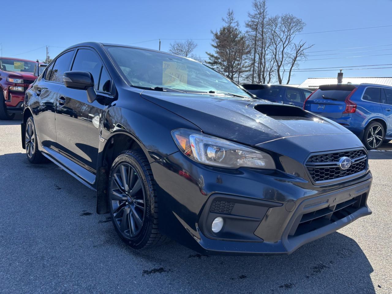 Used 2018 Subaru WRX PREMIUM / 6M / ADVENTURE LP PACKAGE / REVERSE CAMERA / BLUETOOTH / APPLE CARPLAY & ANDROID AUTO / AFTERMARKET EXHAUST for sale in Truro, NS