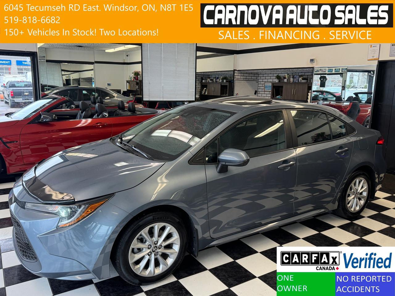 2020 Toyota Corolla LE Upgrade+New Tires+Brakes+One Owner+CLEAN CARFAX Photo0