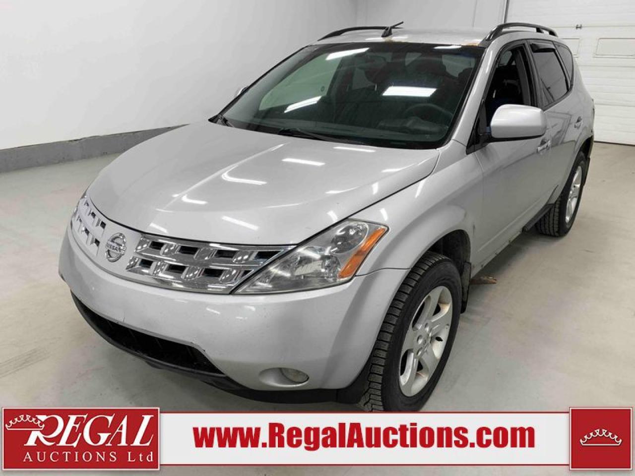 Used 2004 Nissan Murano  for sale in Calgary, AB
