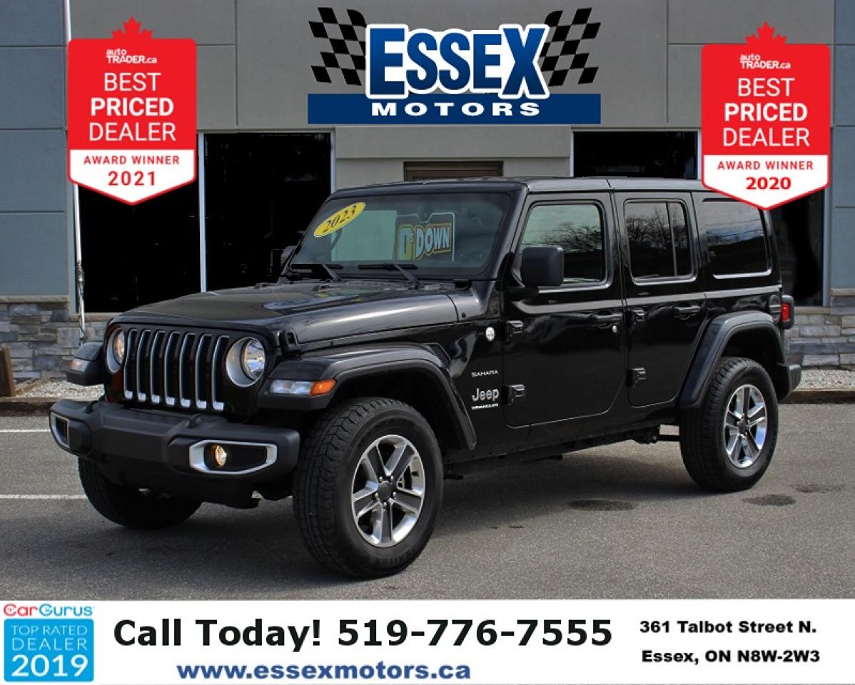 2023 Jeep Wrangler Sahara*4x4*CarPlay*Rear Cam*Navi - Photo #1