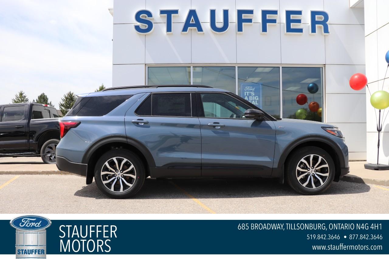 New 2025 Ford Explorer ST-LINE 4WD for sale in Tillsonburg, ON