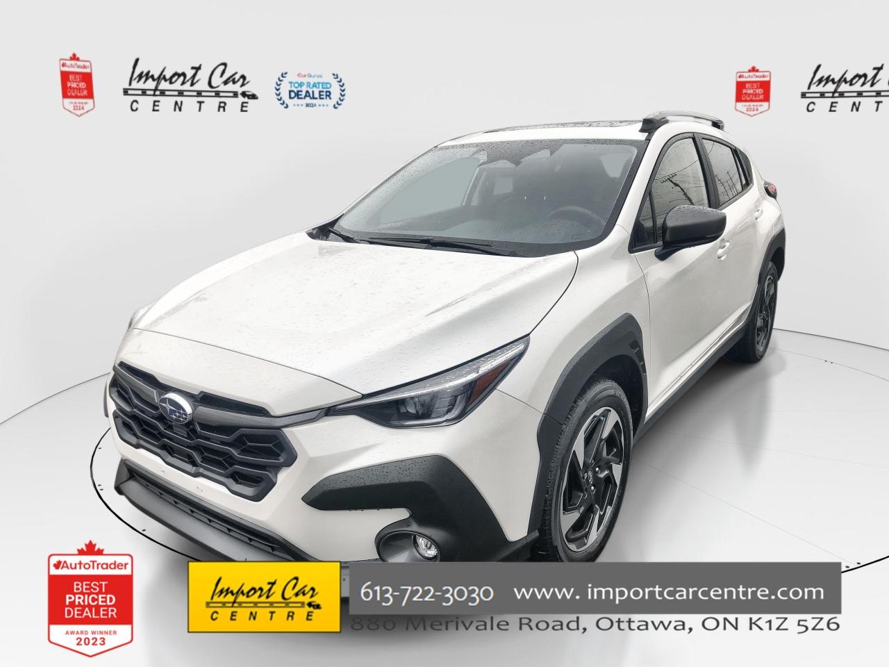 Used 2024 Subaru XV Crosstrek Limited LIMITED, EYESIGHT, LEATHER, HK SOUND, BLIS for sale in Ottawa, ON
