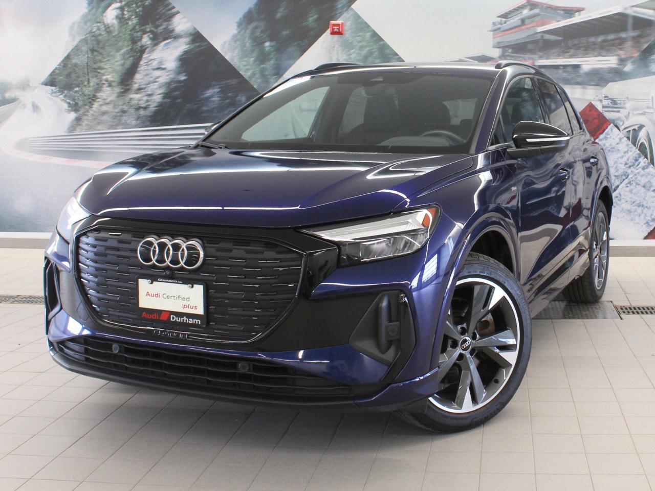 Used 2022 Audi Q4 e-tron Progressiv + Black Optics Pkg | 20