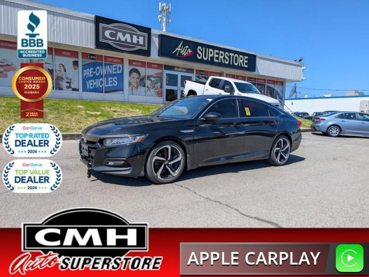 Used 2020 Honda Accord Sedan Sport  **SUNROOF - LEATHER** for sale in St. Catharines, ON