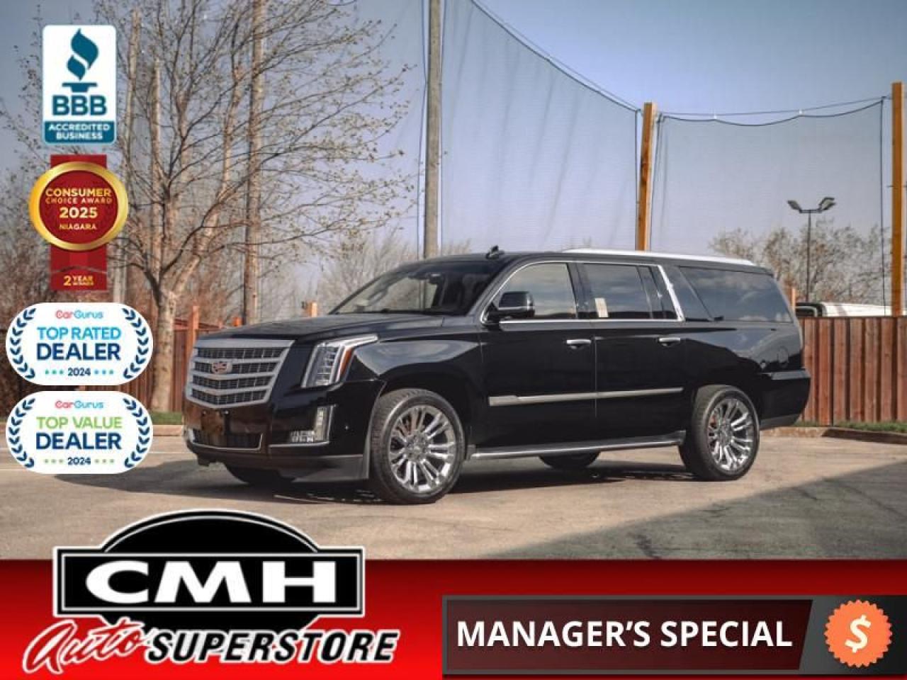2018 Cadillac Escalade ESV Premium Luxury  **LOADED**